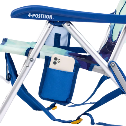 Backpack Travel Backpack Beach Chair - Choice 709 - Portable Heavy-Duty Low Boy Chair for Ocean Side Detail