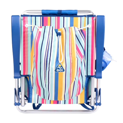 Backpack Travel Backpack Beach Chair - Choice 709 - Portable Heavy-Duty Low Boy Chair for Ocean Side Detail