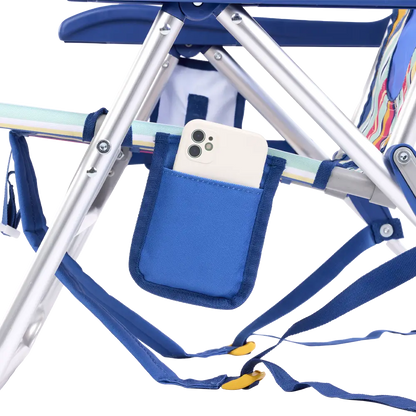 Backpack Travel Backpack Beach Chair - Choice 709 - Portable Heavy-Duty Low Boy Chair for Ocean Side Detail