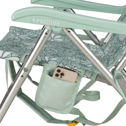 Backpack Travel Backpack Beach Chair - Choice 709 - Portable Heavy-Duty Low Boy Chair for Ocean Side Detail