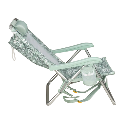 Backpack Travel Backpack Beach Chair - Choice 709 - Portable Heavy-Duty Low Boy Chair for Ocean Side Detail