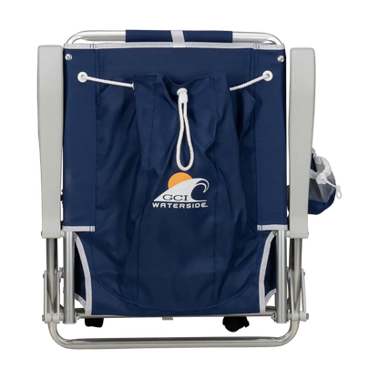 Backpack Travel Backpack Beach Chair - Choice 709 - Portable Heavy-Duty Low Boy Chair for Ocean Side Detail