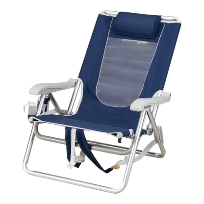Backpack Travel Backpack Beach Chair - Choice 709 - Portable Heavy-Duty Low Boy Chair for Ocean Side Detail