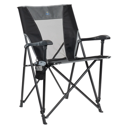 Micro-Folding Eazy Chair - Choice 976 - Pico Compact Folding Camp Chair with Carry Bag - Black