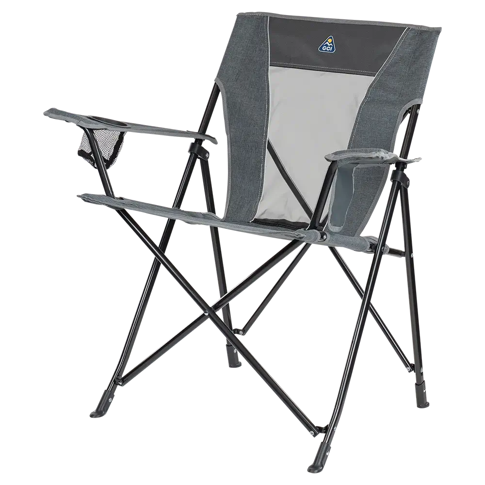 Ultra-Compact Comfort Quad Chair - Choice 989 - Space-Saving Micro-Folding Chair for Backpacking Detail