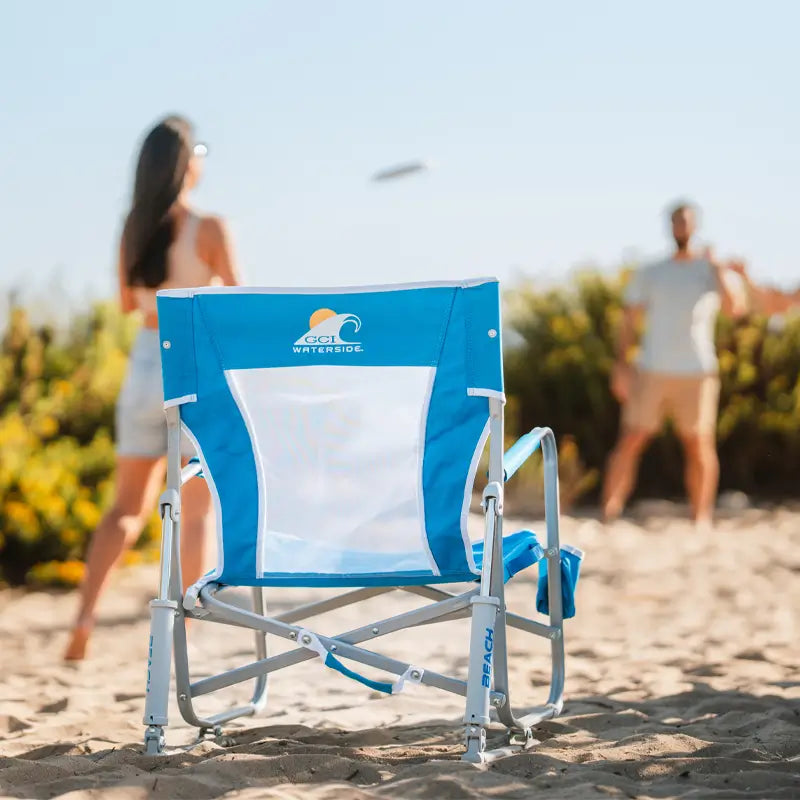 Premium All-Weather Beach Rocker - Choice 712 - RoadTrip Rocker Smooth Motion Camp Chair Detail