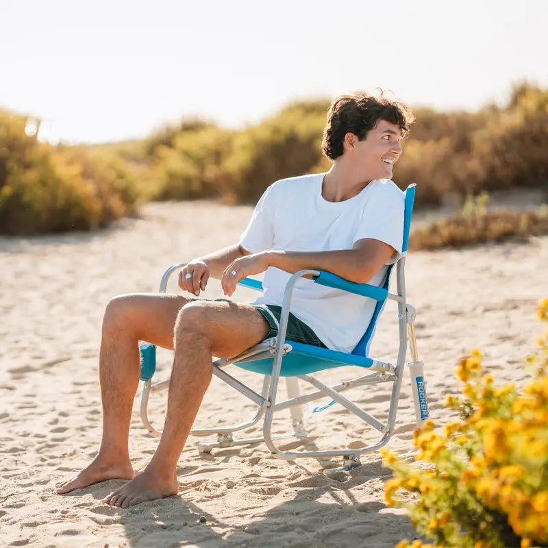 Premium All-Weather Beach Rocker - Choice 712 - RoadTrip Rocker Smooth Motion Camp Chair Detail