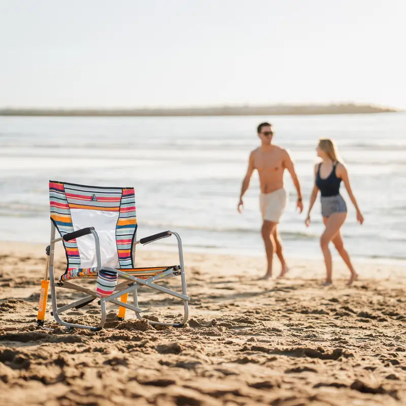 Premium All-Weather Beach Rocker - Choice 712 - RoadTrip Rocker Smooth Motion Camp Chair Detail