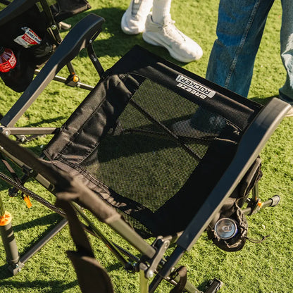Heavy-Duty Freestyle BreezeRocker - Choice 504 - Heavy-Duty Kickback Rocker with Beverage Holder Detail