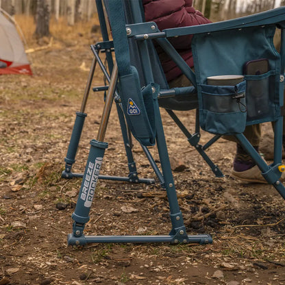 Heavy-Duty Freestyle BreezeRocker - Choice 504 - Heavy-Duty Kickback Rocker with Beverage Holder Detail