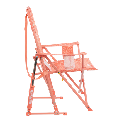 Luxury Camp Comfort Pro Rocker - Choice 375 - Patented Spring-Action Rocking Chair for Camping Detail