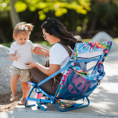 Sand-Friendly Everywhere Chair 2 - Choice 656 - Portable Heavy-Duty Low Boy Chair for Ocean Side Detail