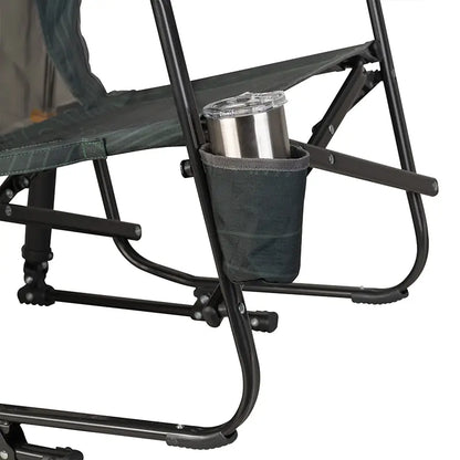 Smooth Motion FirePit Rocker - Choice 737 - Freestyle Rocker Portable Outdoor Folding Chair Detail