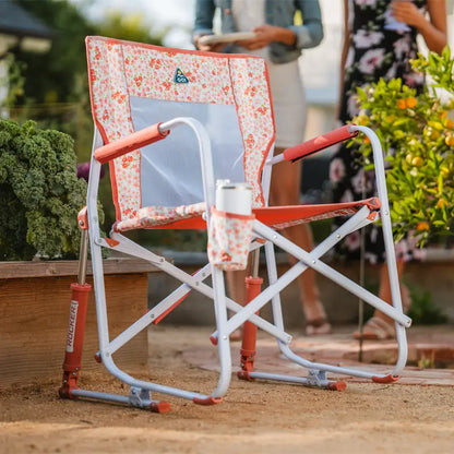 Premium All-Weather Freestyle Rocker - Choice 711 - Freestyle Rocker Portable Outdoor Folding Chair Detail