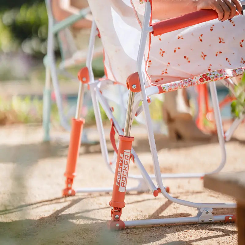 Premium All-Weather Freestyle Rocker - Choice 711 - Freestyle Rocker Portable Outdoor Folding Chair Detail