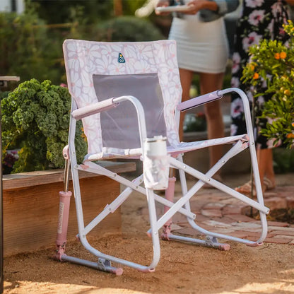 Premium All-Weather Freestyle Rocker - Choice 711 - Freestyle Rocker Portable Outdoor Folding Chair Detail