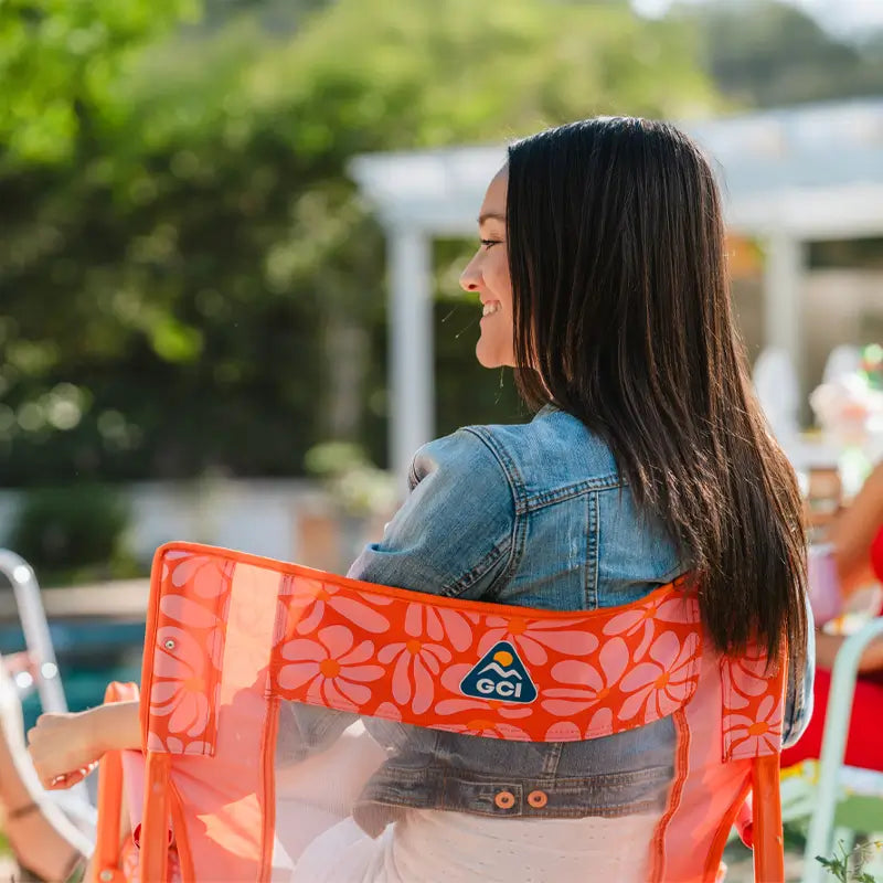 Premium All-Weather Freestyle Rocker - Choice 711 - Freestyle Rocker Portable Outdoor Folding Chair Detail