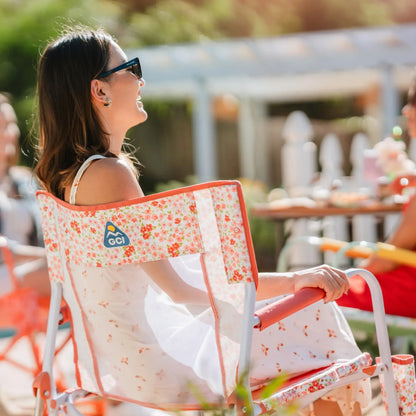 Premium All-Weather Freestyle Rocker - Choice 711 - Freestyle Rocker Portable Outdoor Folding Chair Detail