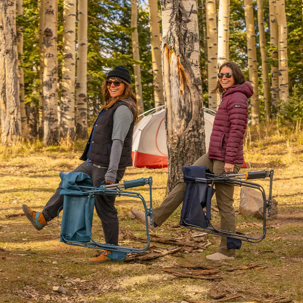 Luxury Camp Grab & Go Rocker - Choice 551 - Freestyle Rocker Portable Outdoor Folding Chair Detail