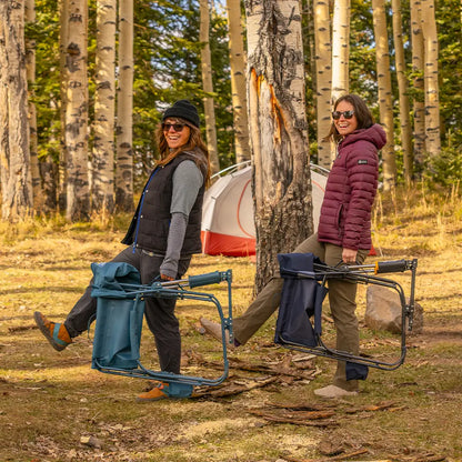 Luxury Camp Grab & Go Rocker - Choice 551 - Freestyle Rocker Portable Outdoor Folding Chair Detail