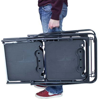 Heavy-Duty Camp Slim-Fold Cook Station - Choice 575 - Portable Compact BBQ Grilling Tool Set Detail