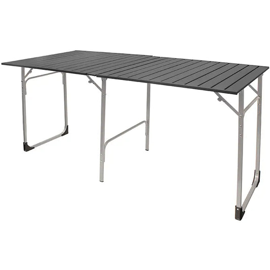 Heavy-Duty Grilling Slim-Fold Table XL - Choice 651 - Master Outdoor Kitchen Station for Tailgating & BBQ - Default Title