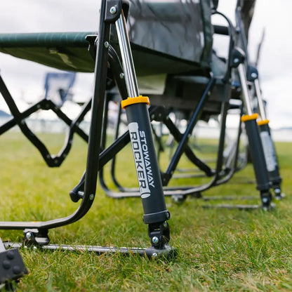 Heavy-Duty Freestyle Stowaway Rocker - Choice 794 - Patented Spring-Action Rocking Chair for Camping Detail