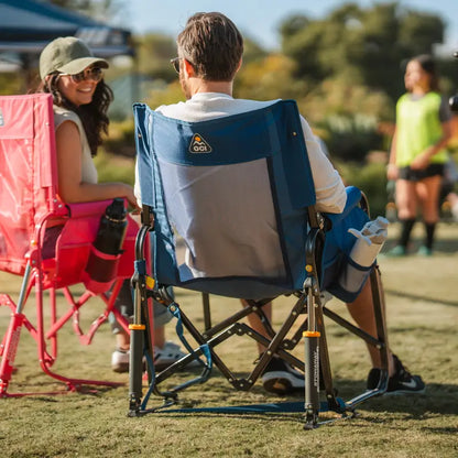 Heavy-Duty Freestyle Stowaway Rocker - Choice 794 - Patented Spring-Action Rocking Chair for Camping Detail
