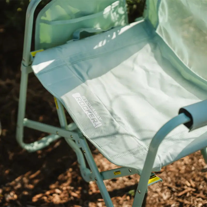 Heavy-Duty Freestyle Stowaway Rocker - Choice 794 - Patented Spring-Action Rocking Chair for Camping Detail
