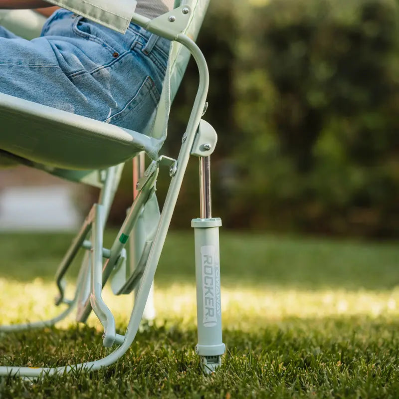 Heavy-Duty Freestyle Stowaway Rocker - Choice 794 - Patented Spring-Action Rocking Chair for Camping Detail