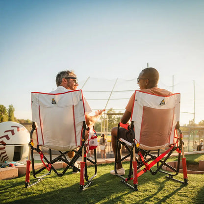 Heavy-Duty Freestyle Stowaway Rocker - Choice 794 - Patented Spring-Action Rocking Chair for Camping Detail