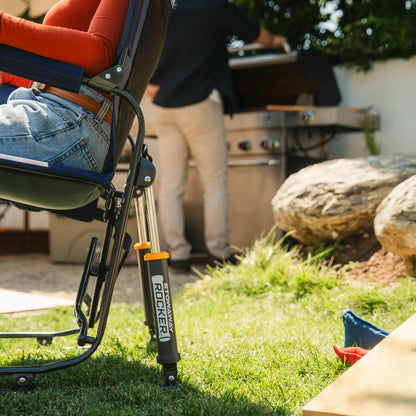 Heavy-Duty Freestyle Stowaway Rocker - Choice 794 - Patented Spring-Action Rocking Chair for Camping Detail