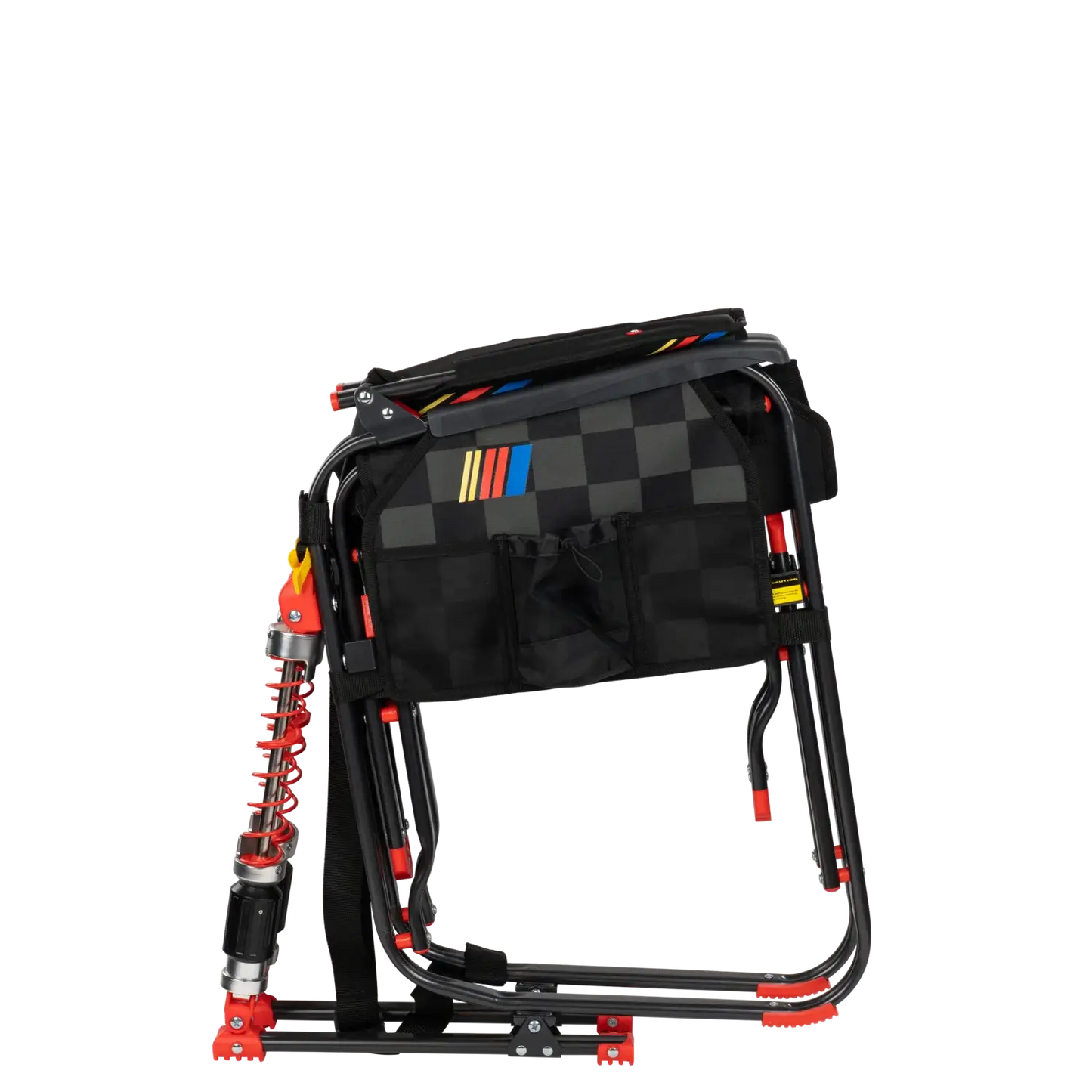 Heavy-Duty Freestyle Adjustable Rocker - NASCAR - Choice 899 - Heavy-Duty Kickback Rocker with Beverage Holder Detail