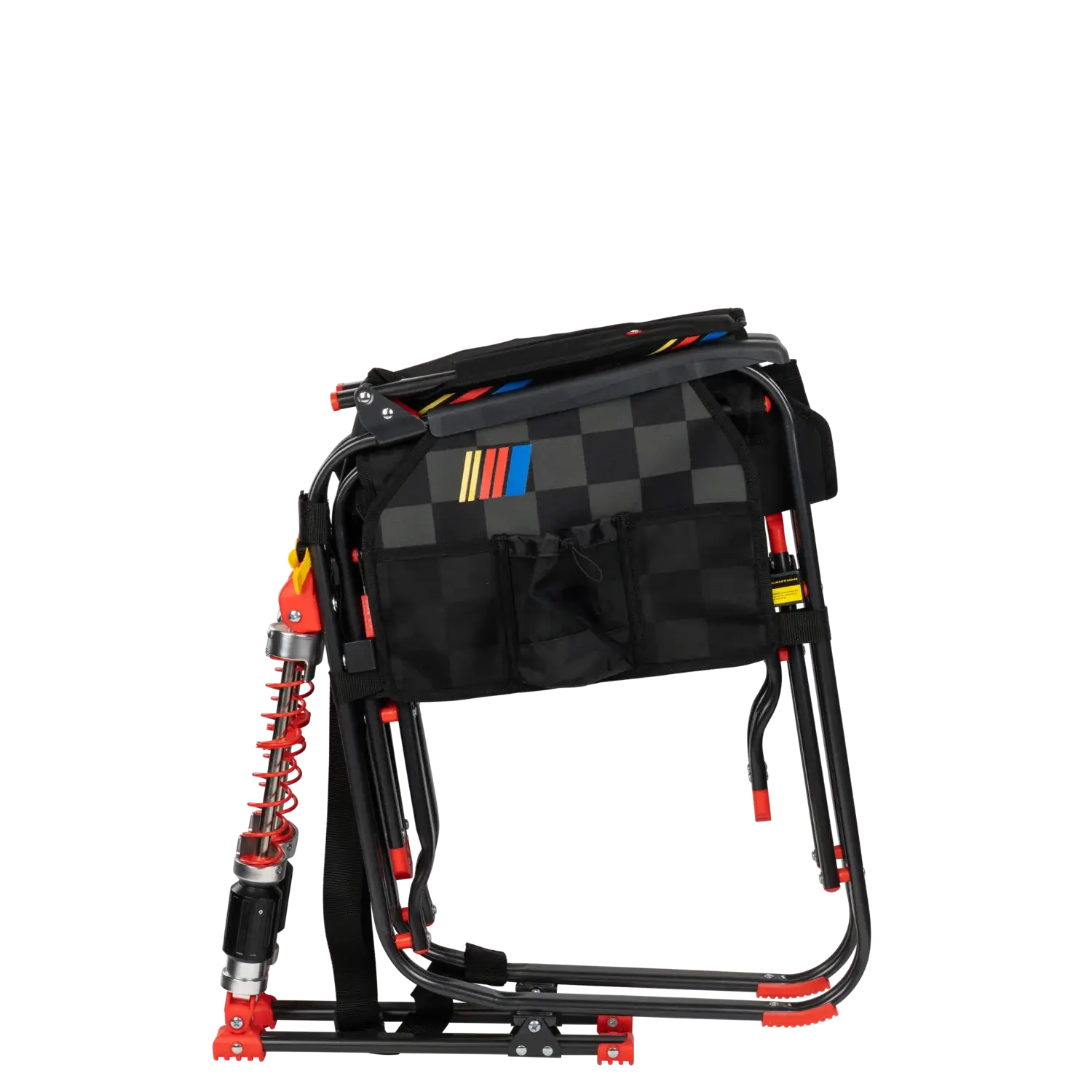 Heavy-Duty Freestyle Adjustable Rocker - NASCAR - Choice 899 - Heavy-Duty Kickback Rocker with Beverage Holder Detail