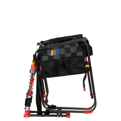 Heavy-Duty Freestyle Adjustable Rocker - NASCAR - Choice 899 - Heavy-Duty Kickback Rocker with Beverage Holder Detail