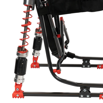Heavy-Duty Freestyle Adjustable Rocker - NASCAR - Choice 899 - Heavy-Duty Kickback Rocker with Beverage Holder Detail