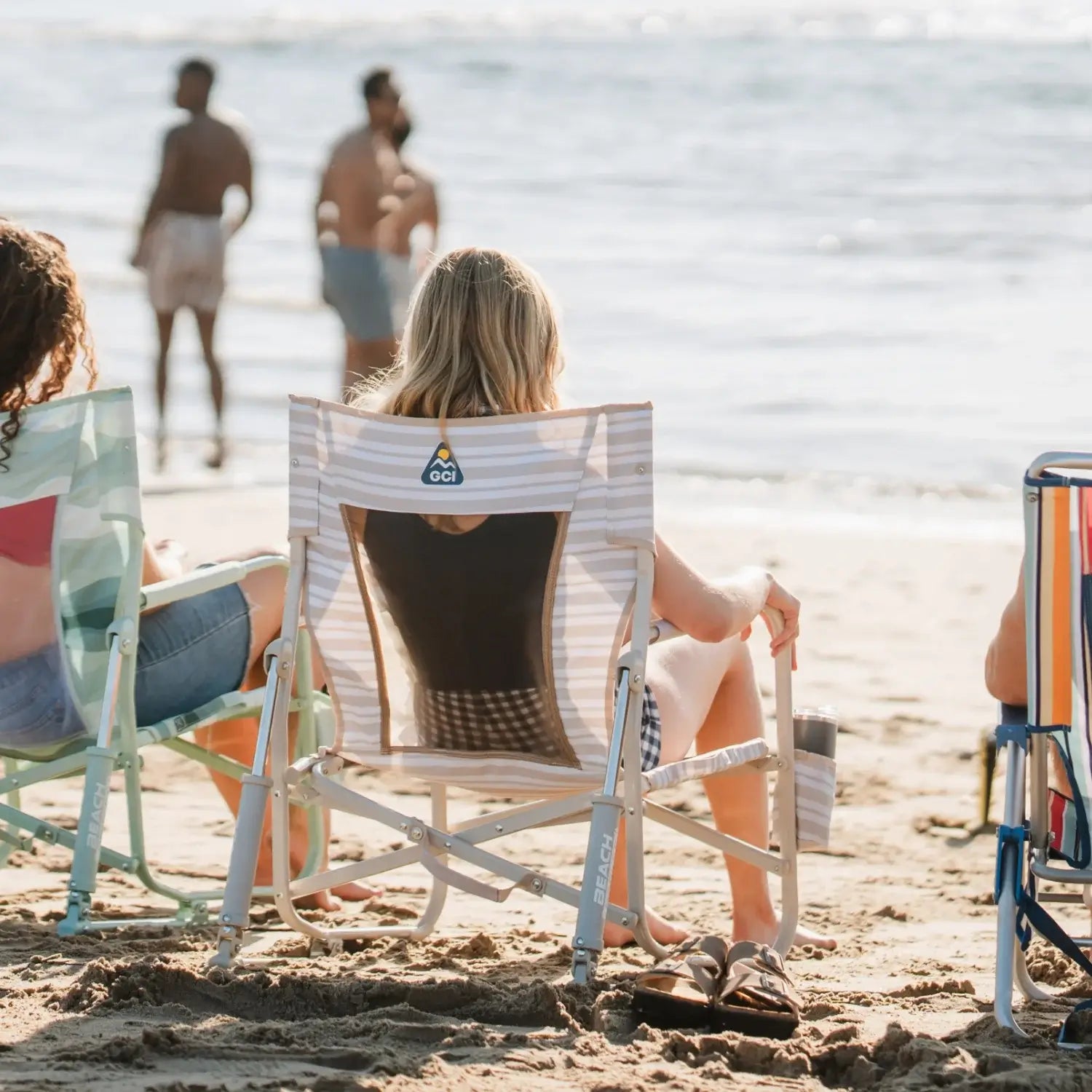 Premium All-Weather Beach Rocker - Choice 712 - RoadTrip Rocker Smooth Motion Camp Chair Detail
