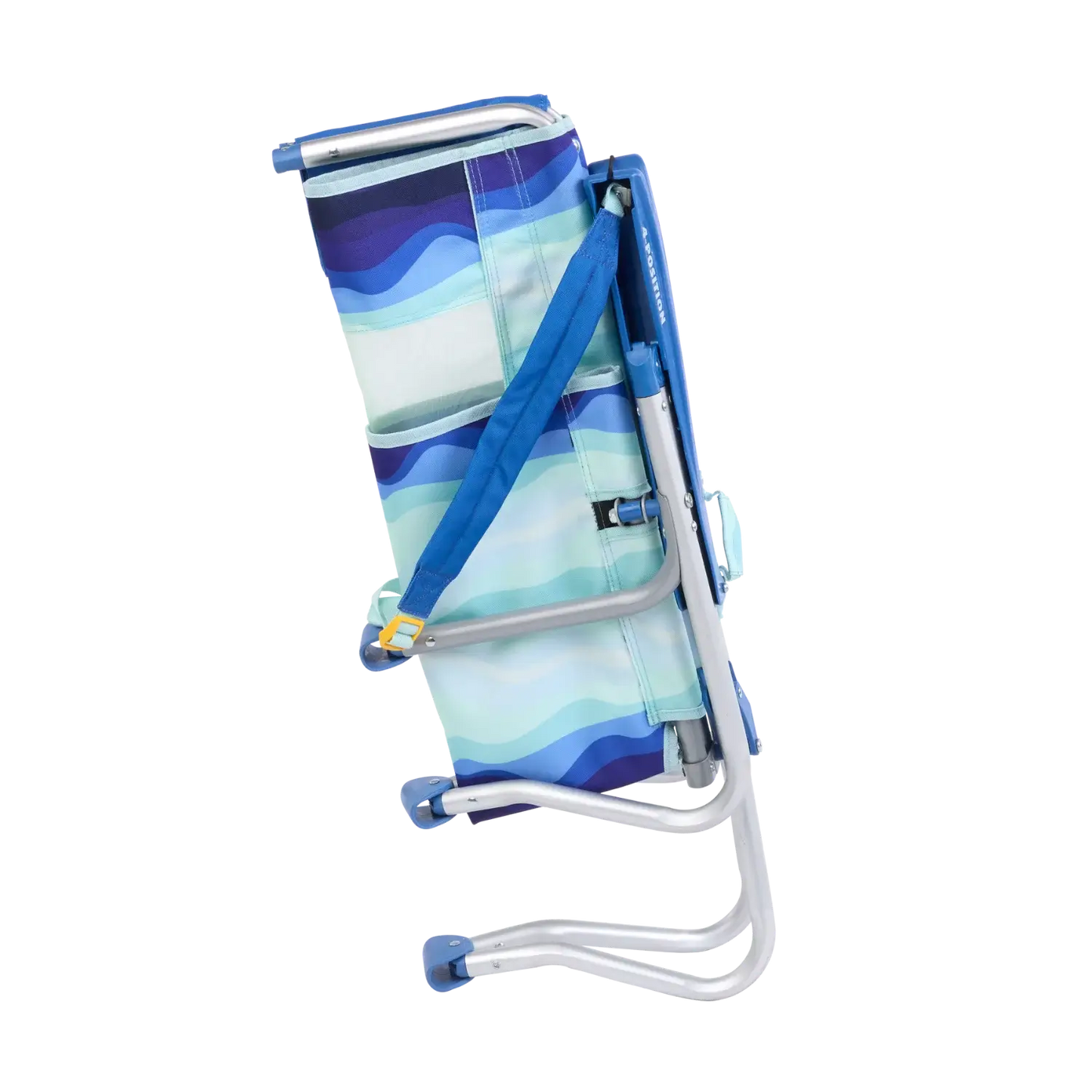 Sand-Friendly Bi-Fold Beach Chair - Choice 601 - Rust-Resistant Aluminum Sand-Friendly Lounge Chair Detail