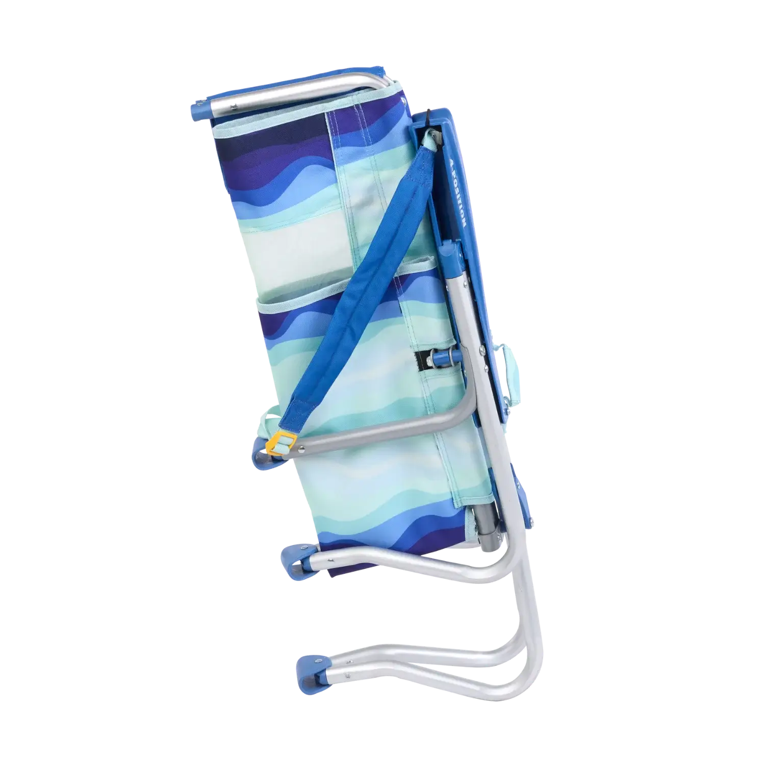 Sand-Friendly Bi-Fold Beach Chair - Choice 601 - Rust-Resistant Aluminum Sand-Friendly Lounge Chair Detail