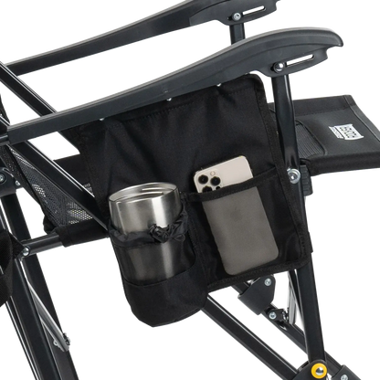 Heavy-Duty Freestyle BreezeRocker - Choice 504 - Heavy-Duty Kickback Rocker with Beverage Holder Detail