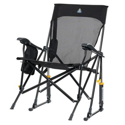 Heavy-Duty Freestyle BreezeRocker - Choice 504 - Heavy-Duty Kickback Rocker with Beverage Holder Detail
