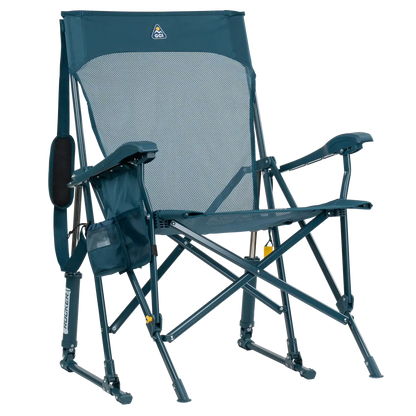 Heavy-Duty Freestyle BreezeRocker - Choice 504 - Heavy-Duty Kickback Rocker with Beverage Holder - Teal