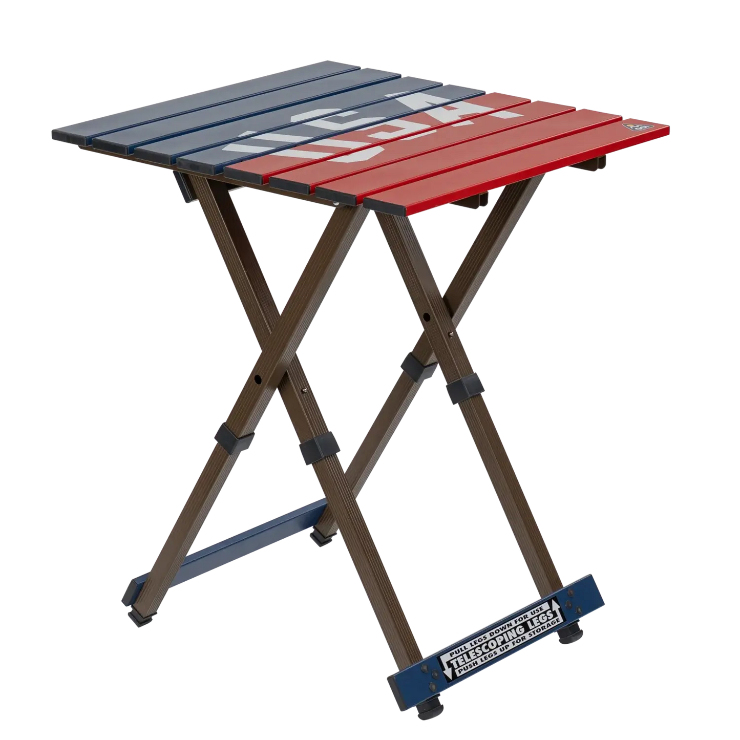 Multi-Functional Cook Compact Camp Table 20 - USA Anniversary Deluxe - Choice 757 - Master Outdoor Kitchen Station for Tailgating & BBQ - Default Title