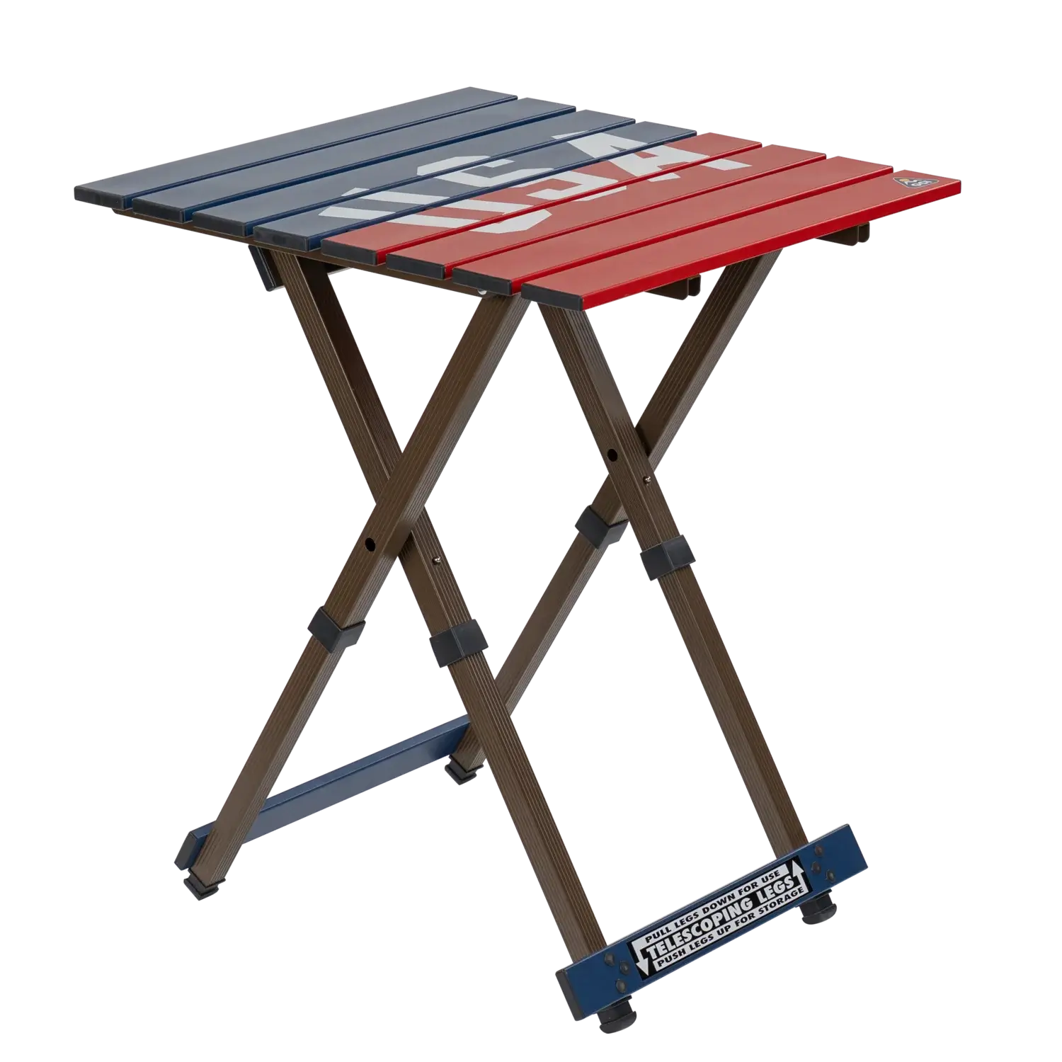 Multi-Functional Cook Compact Camp Table 20 - USA Anniversary Deluxe - Choice 757 - Master Outdoor Kitchen Station for Tailgating & BBQ - Default Title