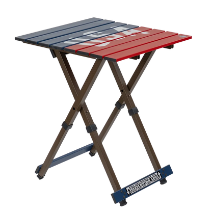 Multi-Functional Cook Compact Camp Table 20 - USA Anniversary Deluxe - Choice 757 - Master Outdoor Kitchen Station for Tailgating & BBQ - Default Title