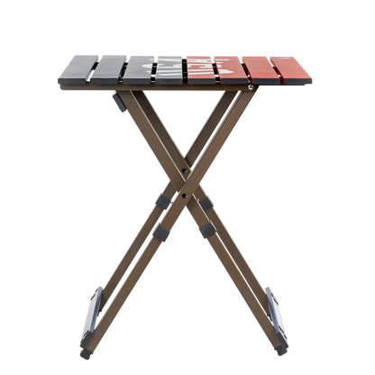 Multi-Functional Cook Compact Camp Table 20 - USA Anniversary Deluxe - Choice 757 - Master Outdoor Kitchen Station for Tailgating & BBQ Detail