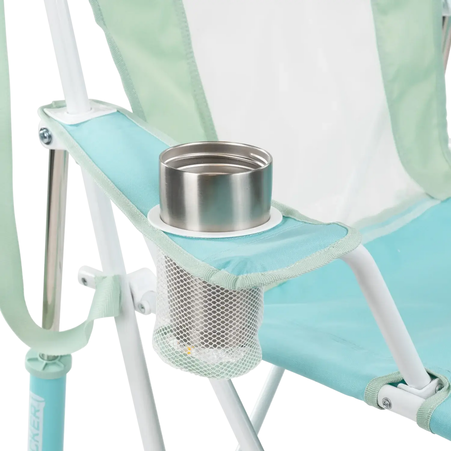 Luxury Camp Comfort Pro Rocker - Choice 375 - Patented Spring-Action Rocking Chair for Camping Detail