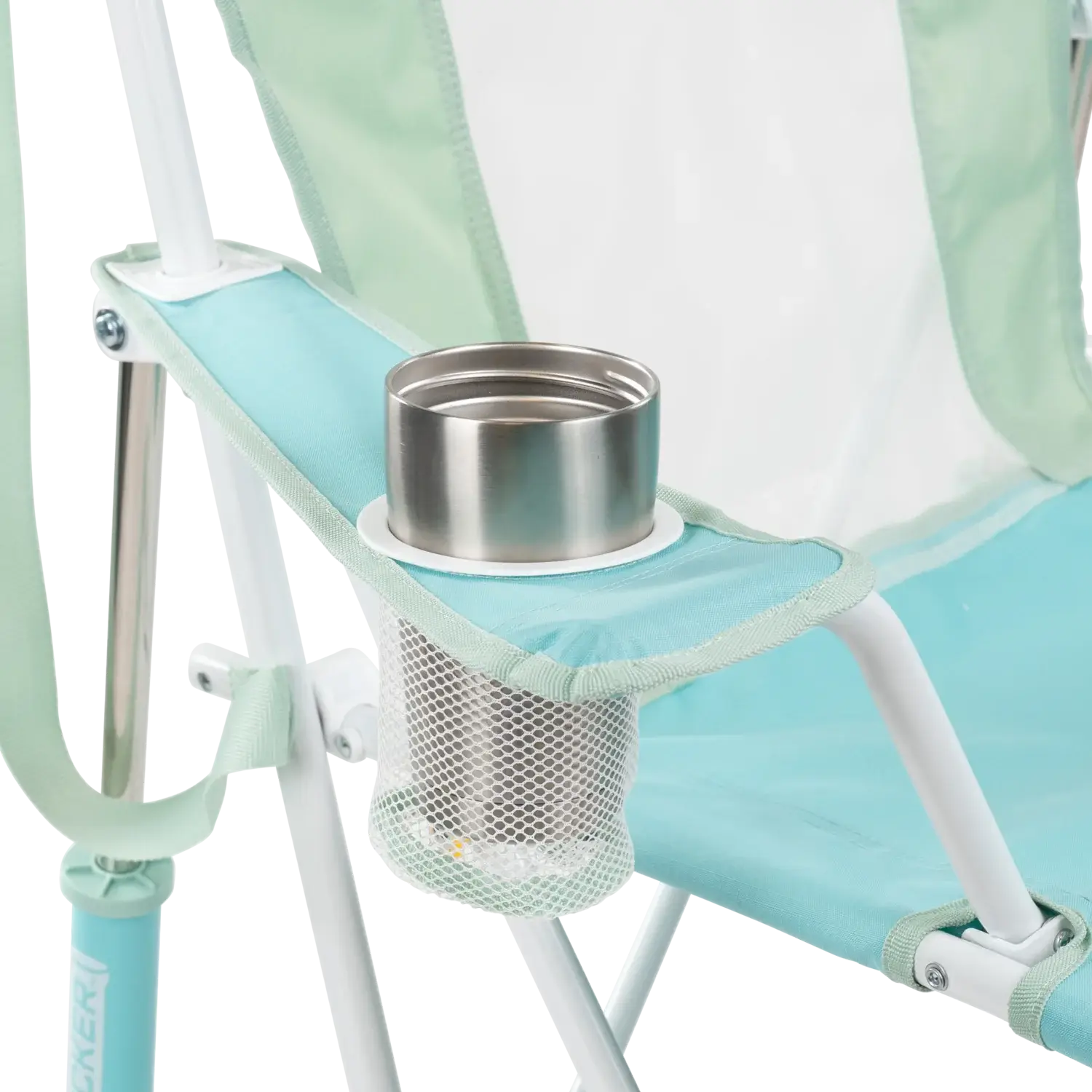 Luxury Camp Comfort Pro Rocker - Choice 375 - Patented Spring-Action Rocking Chair for Camping Detail