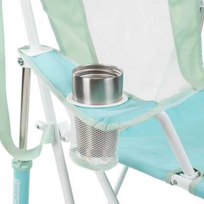 Luxury Camp Comfort Pro Rocker - Choice 375 - Patented Spring-Action Rocking Chair for Camping Detail