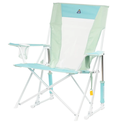 Luxury Camp Comfort Pro Rocker - Choice 375 - Patented Spring-Action Rocking Chair for Camping Detail